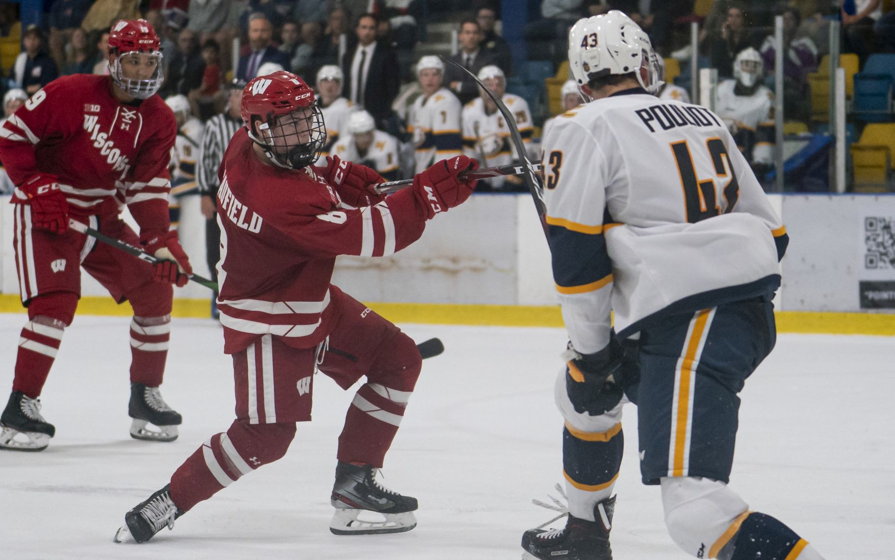Cole Caufield vs. UBC